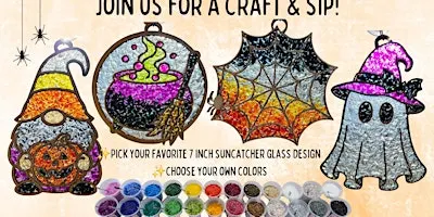 Craft & Sip - Glass Suncatcher Workshop - at Wolf & Honey!
