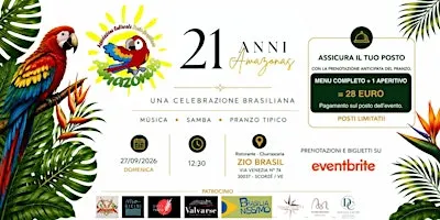 21° Anni Associazione Culturale Italo-Brasiliana Amazonas