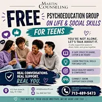 Free Teen Psychoeducation Group on Life and Social Skills