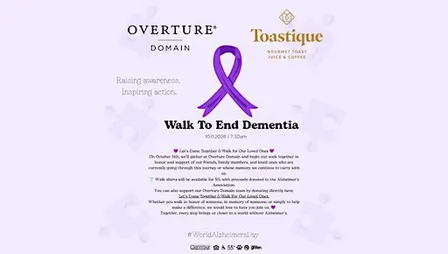 Overture Domain: Walk To End Dementia
