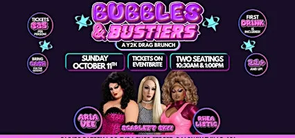 Bubbles & Bustiers | A Drag Brunch