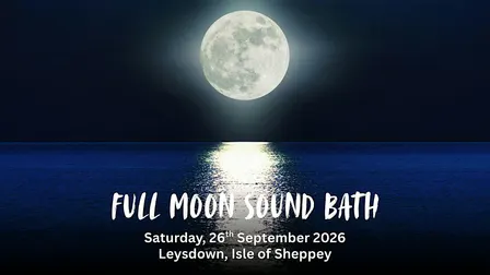 Full Moon Sound Bath on the Beach (26th September 2026)