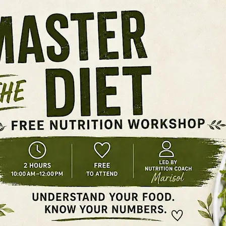 Master Your Diet: A Practical Nutrition Workshop for Real Life