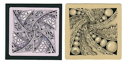 Zentangle Intermediate: Well Strings