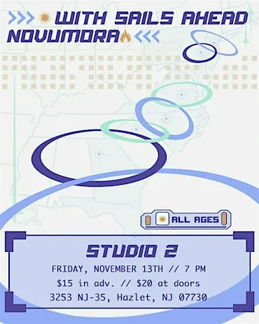 WITH SAILS AHEAD w/ NOVUMORA at Studio Z