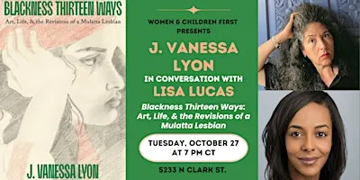Book Event: Blackness Thirteen Ways by J. Vanessa Lyon