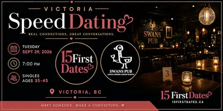 15FirstDates Victoria Speed Dating (Age 35-45)