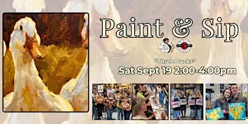 Paint & Sip in Eugene, Oregon “Three Ducks”