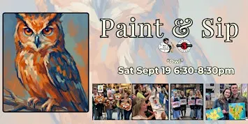 Paint & Sip in Eugene, Oregon “Owl”