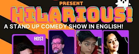 HILARIOUS!  A (Spooky) Stand Up Comedy Show in English