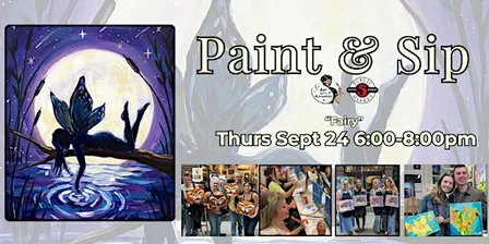 Paint & Sip in Eugene, Oregon “Fairy”