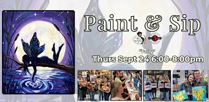 Paint & Sip in Eugene, Oregon “Fairy”