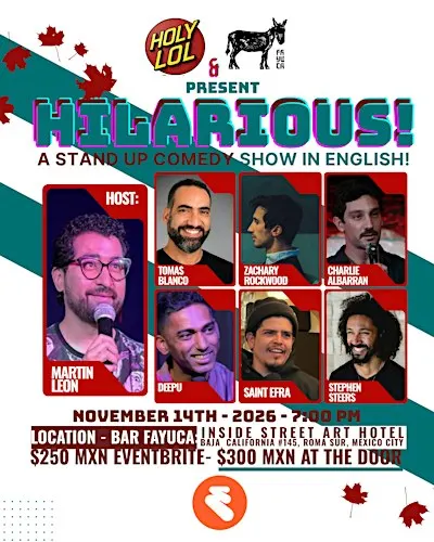 HILARIOUS!  A Stand Up Comedy Show in English
