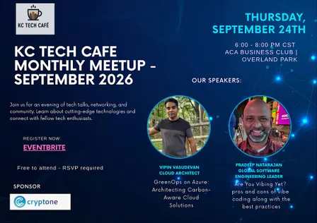 KC Tech Cafe - September Meetup