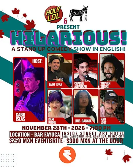 HILARIOUS! A Stand Up Comedy Show in English