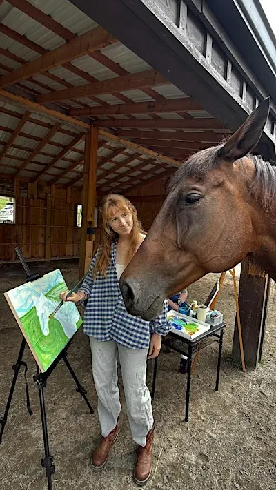 Painting with Horses