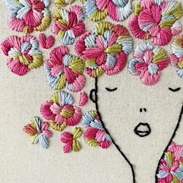 Chris Davis Hand Embroidery - Smallwoods Workshops at Bandit