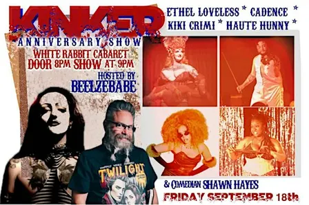 Beelzebabe presents KINKER - Freakshow Cabaret Anniversary Show