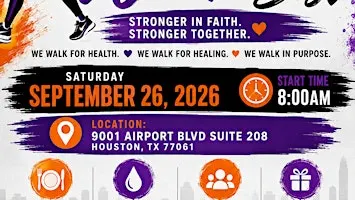 Let’s Walk Sis 1st Annual