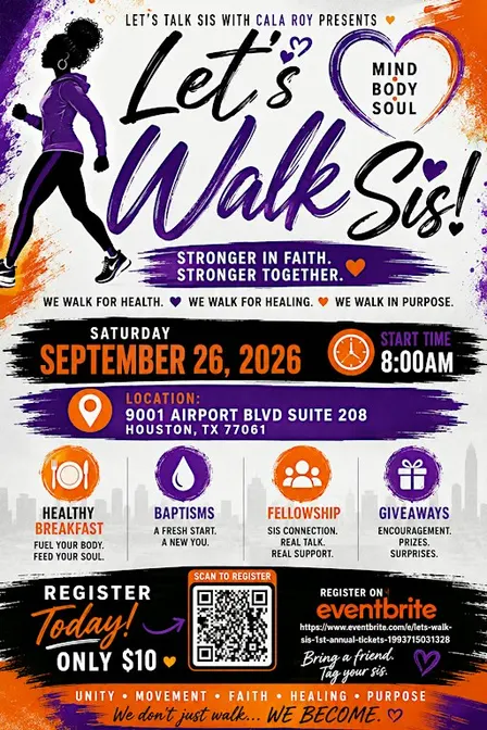 Let’s Walk Sis 1st Annual