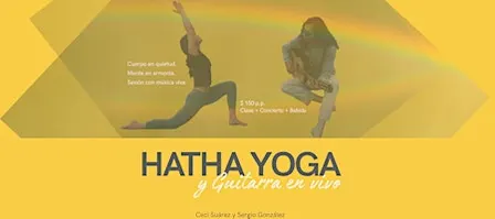 Hatha Yoga + Música en vivo