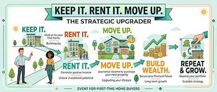KEEP IT - RENT IT -  MOVE UP - "The Strategic Upgrader"