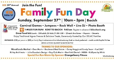 KIK Woodlands Family Fun Day 2026!