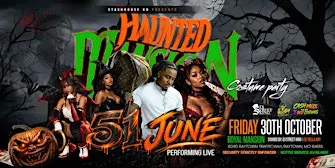 The Haunted Mansion Costume Party w/ 51 June performing live!!