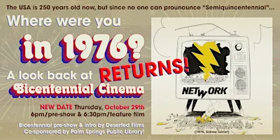WHERE WERE YOU IN 1976?: NETWORK