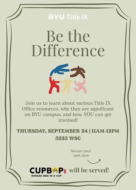 Be the Difference