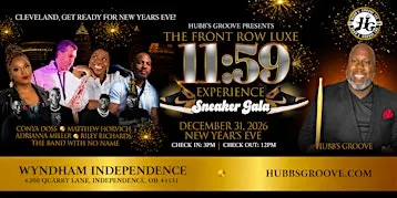 New Year's Eve With HUBB'S GROOVE  11:59 EXPERIENCE SNEAKER GALA
