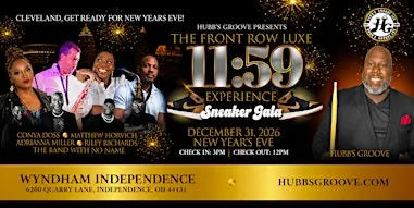 New Year's Eve With HUBB'S GROOVE  11:59 EXPERIENCE SNEAKER GALA