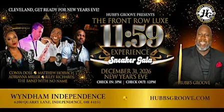New Year's Eve With HUBB'S GROOVE  11:59 EXPERIENCE SNEAKER GALA