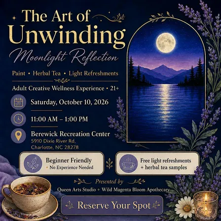 The Art of Unwinding: Moonlight Reflection