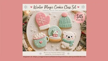Sugar and Snowflakes Cookie Decorating Class