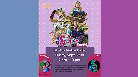 Jojo's Bizarre Cafe!