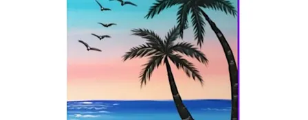 BYOB Paint & Sip: Ombre Palms