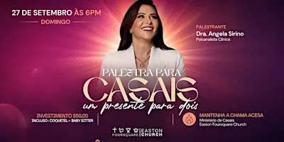 Palestra Para Casais | Mantenha a Chama Acesa