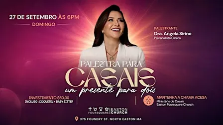 Palestra Para Casais | Mantenha a Chama Acesa