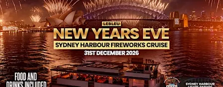 Sydney New Year’s Eve Fireworks Cruise – All Inclusive NYE on the Harbour