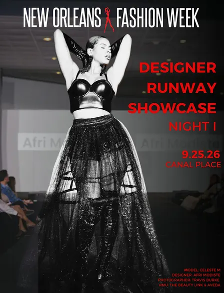 NOFW- Designer Runway Showcase - Friday | Night One