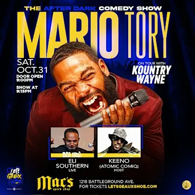 THE YARD AFTER DARK COMEDY SHOW (RELAX & CHILL)
