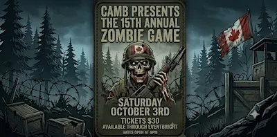 Zombie Game 2026 Presented By Canadian Airsoft Marines Bravo Company