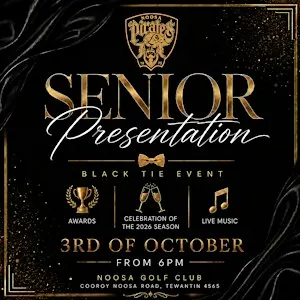2026 Noosa Pirates Senior Presentation Night