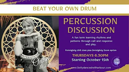 BEAT YOUR OWN DRUM: PERCUSSION DISCUSSION