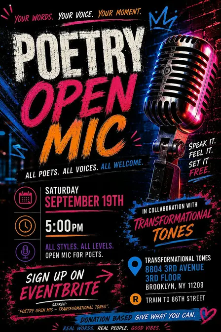 Poetry Open Mic