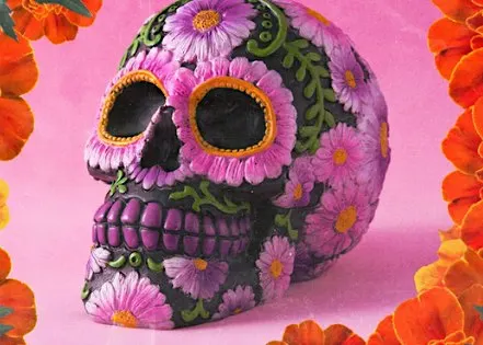 Dia de los Muertos Ceramic Painting