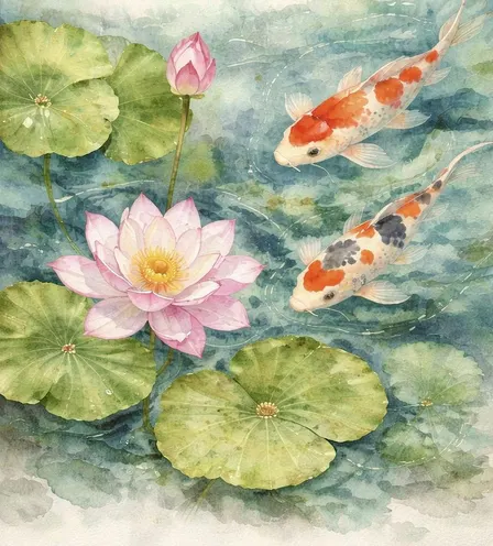Tranquil Pond Scene Watercolor Workshop