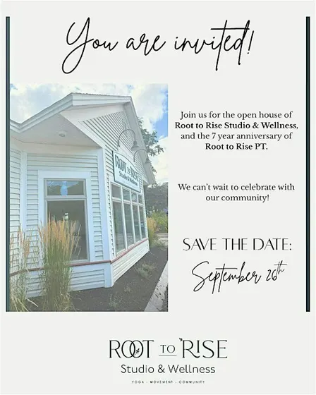 Root To Rise Studio + Wellness Open House