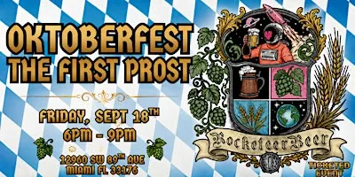 Rocketeer Beer Oktoberfest Eve: The First Prost!